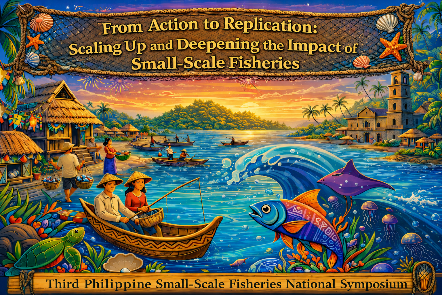 Third Philippine Small-Scale Fisheries National Symposium Banner